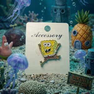 Pin 02 Bob Esponja original | Accesorio divertido y colorido